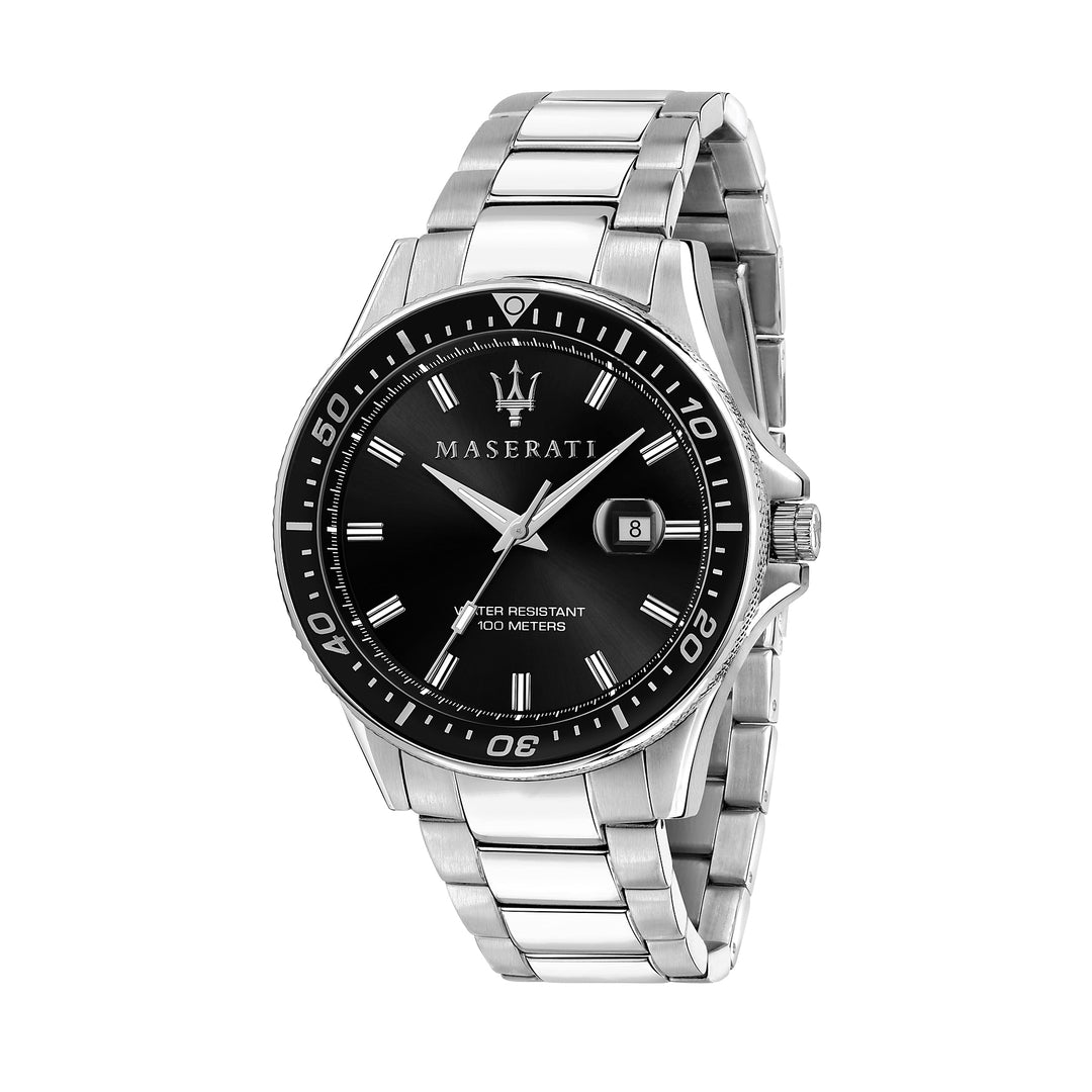 Maserati Sfida Black Dial Black Men&