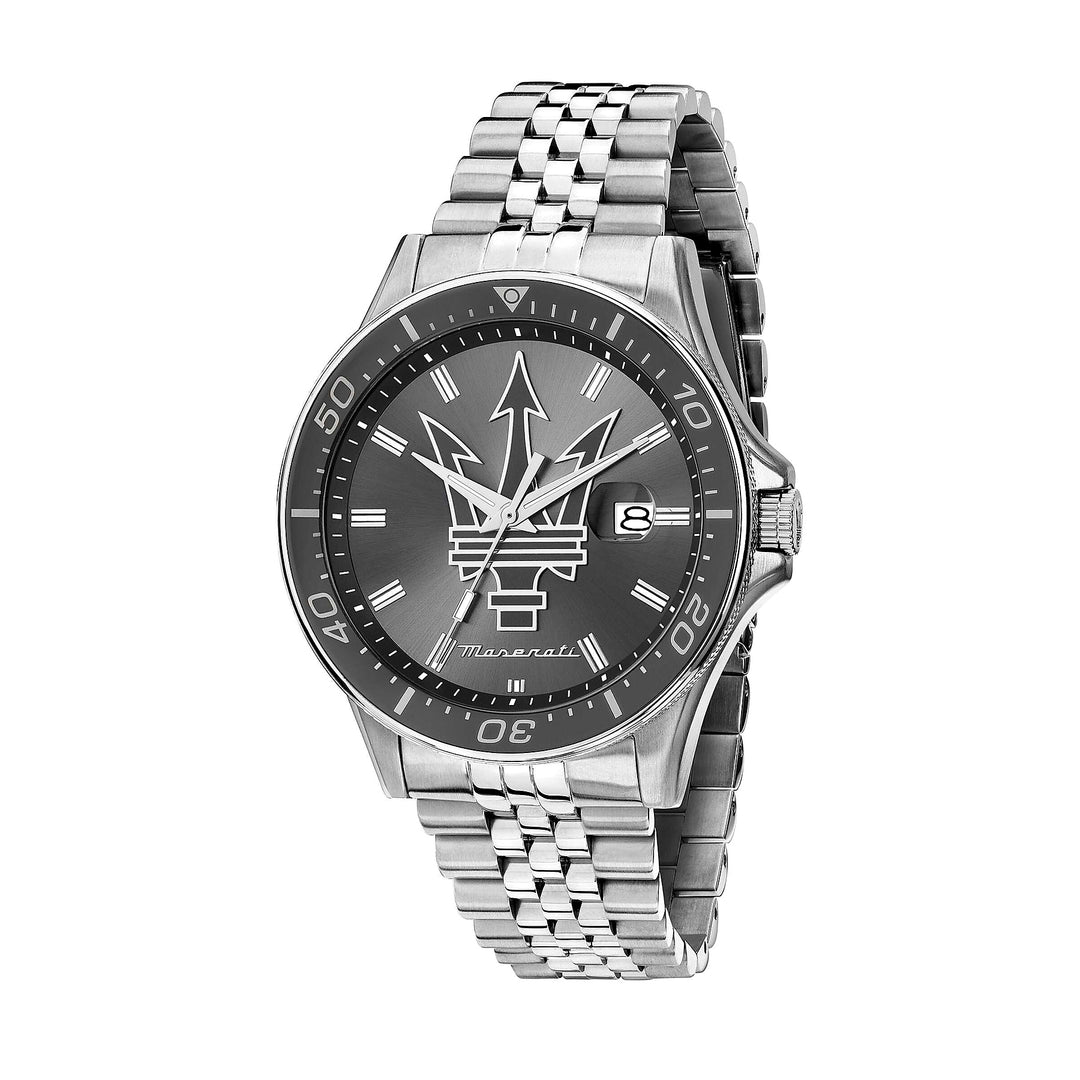Maserati Sfida Sport Grey Dial Silver Men&