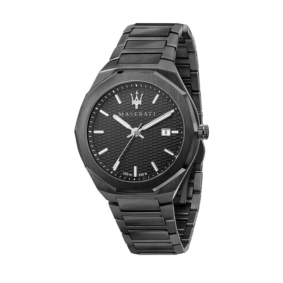 Maserati Stile Grey Dial Gunmetal Men&