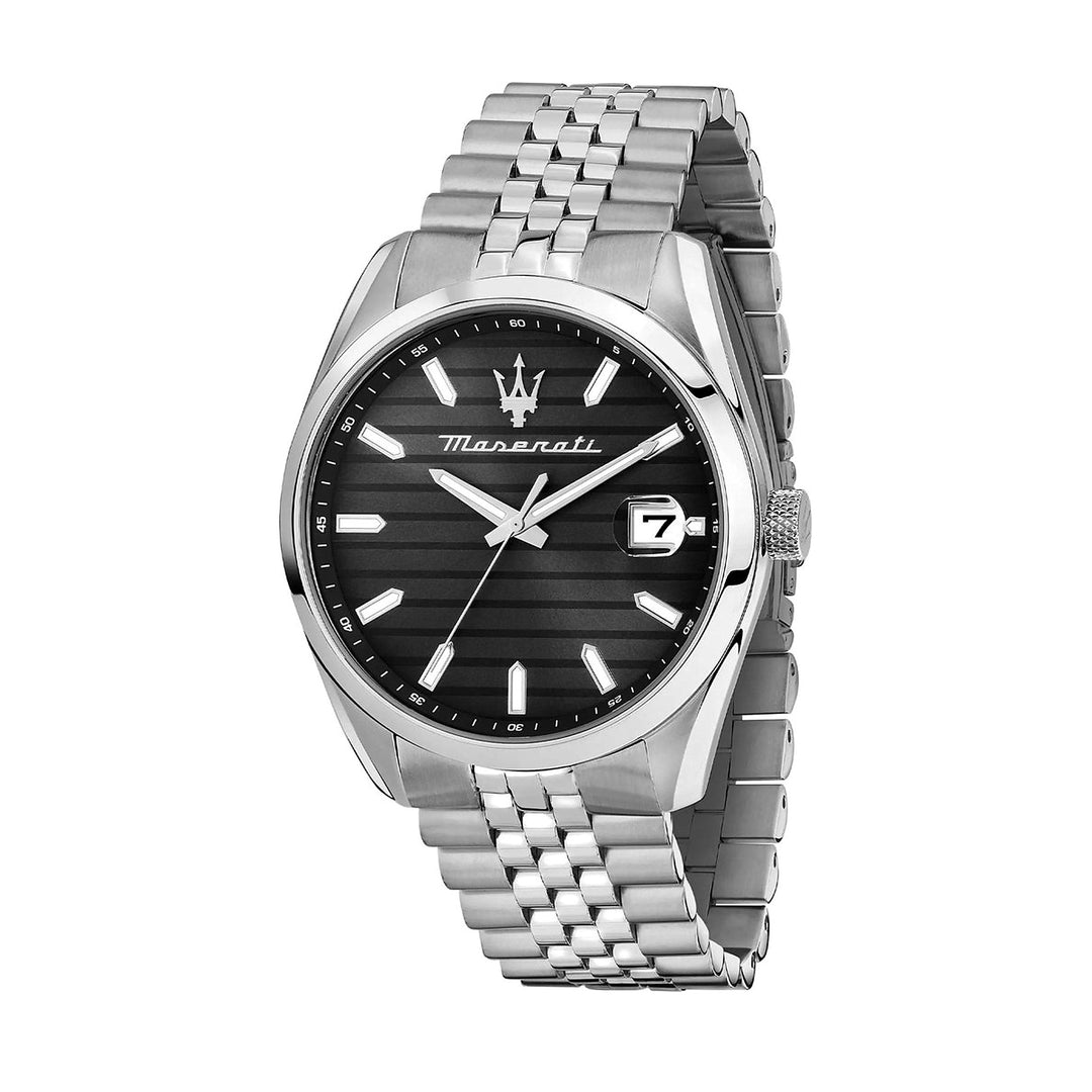 Maserati Attrazione 43 mm Quartz Black Dial Men&
