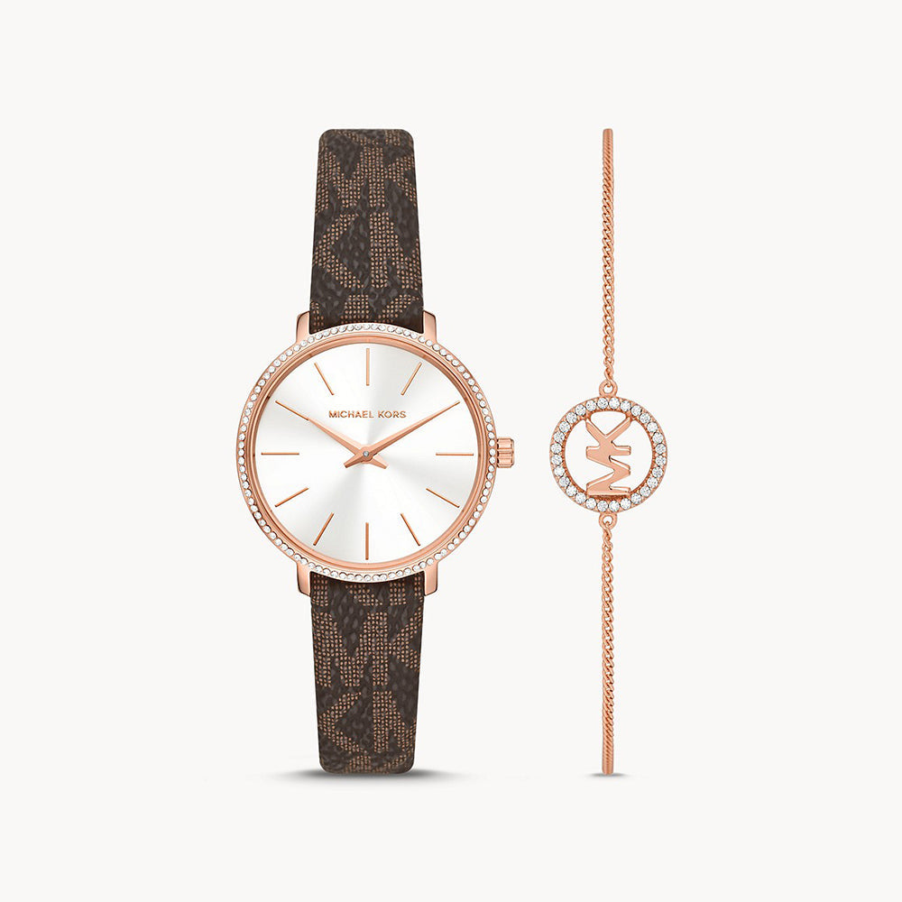 Michael Kors Pyper Rose Gold Pvc Women&