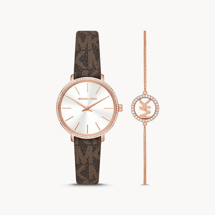Michael Kors Pyper Rose Gold Pvc Women&