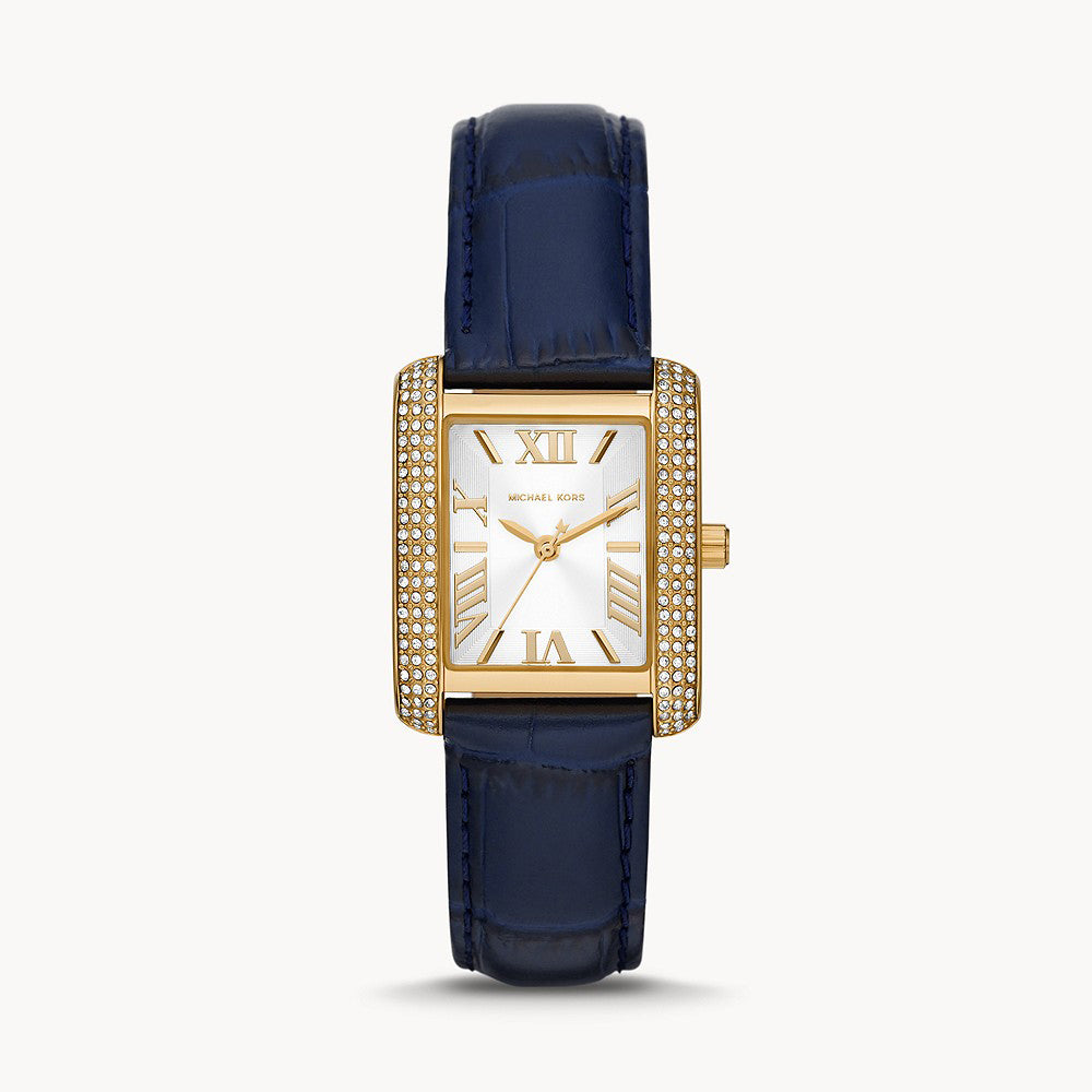 Michael Kors Emery Gold Leather Women&