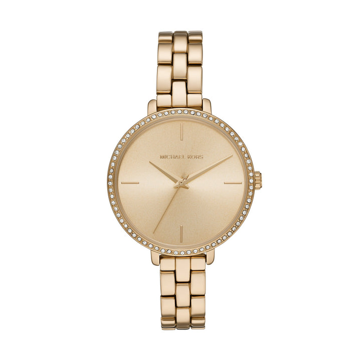 Michael Kors Charley Three-Hand Gold-Tone Alloy Women&