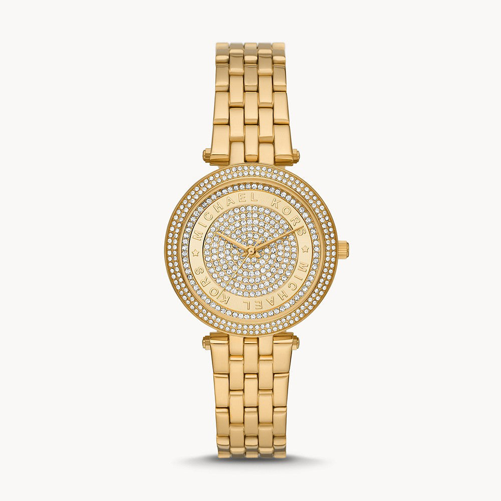 Michael Kors Darci Gold Stainless Steel Women&