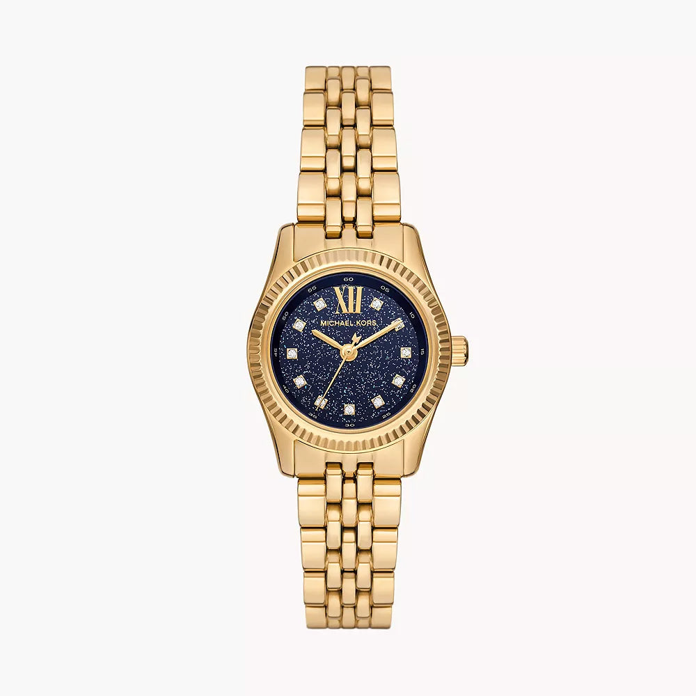 Michael Kors Lexington Gold Stainless Steel Women&