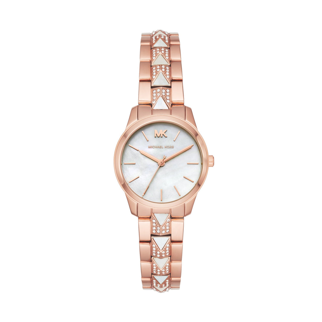 Michael Kors Mother of Pearl Analog Women&