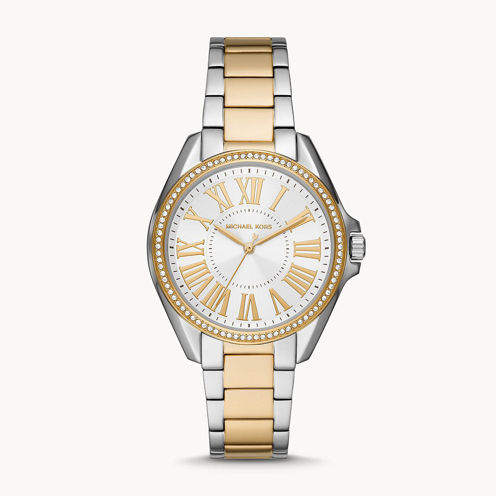 Michael Kors Kacie Silver Stainless Steel Women&