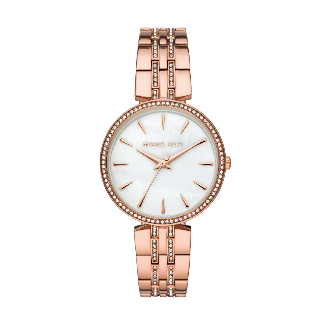 Michael Kors Mother of Pearl Analog Women&