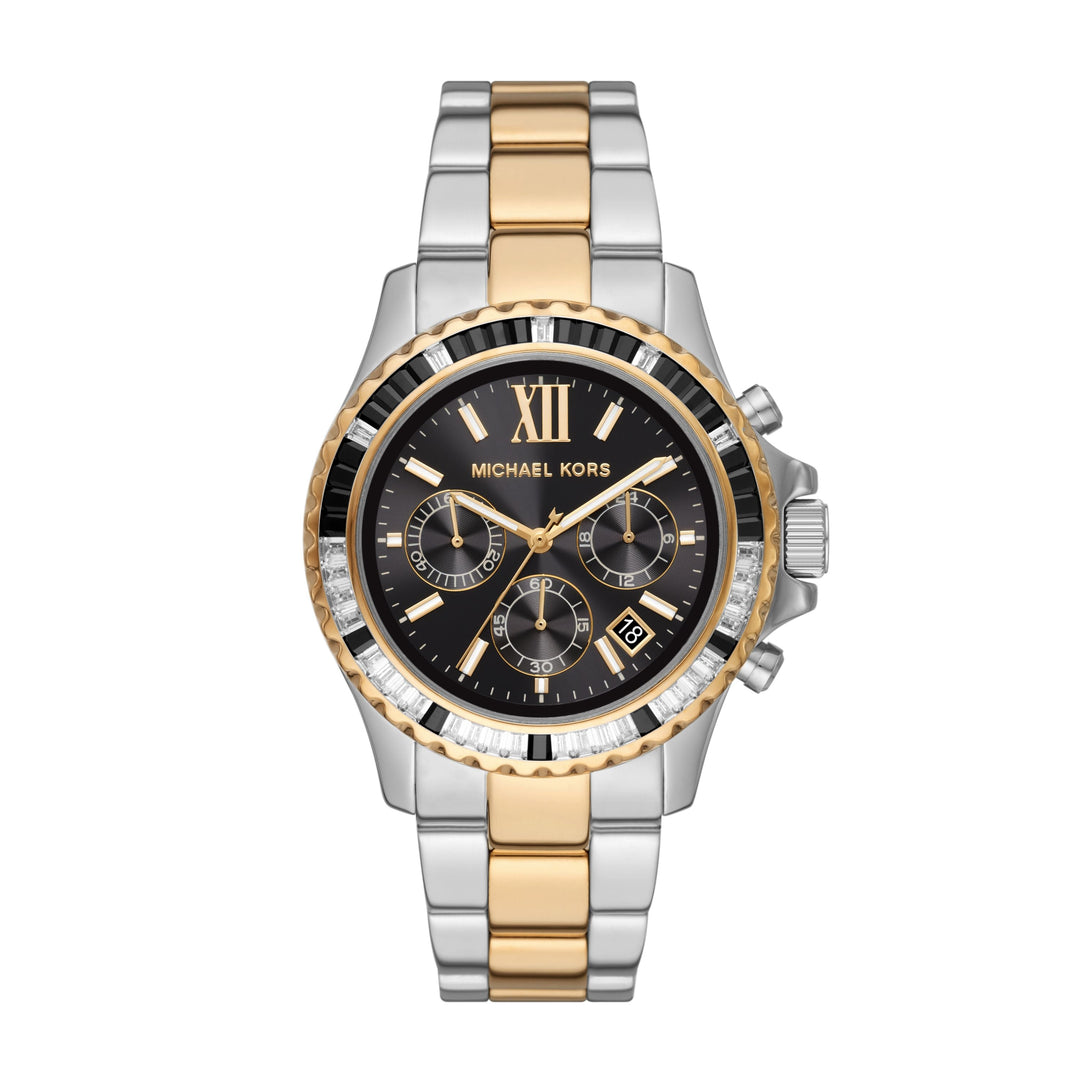 Michael Kors Everest Chronograph Two-Tone Stainless Steel Women&