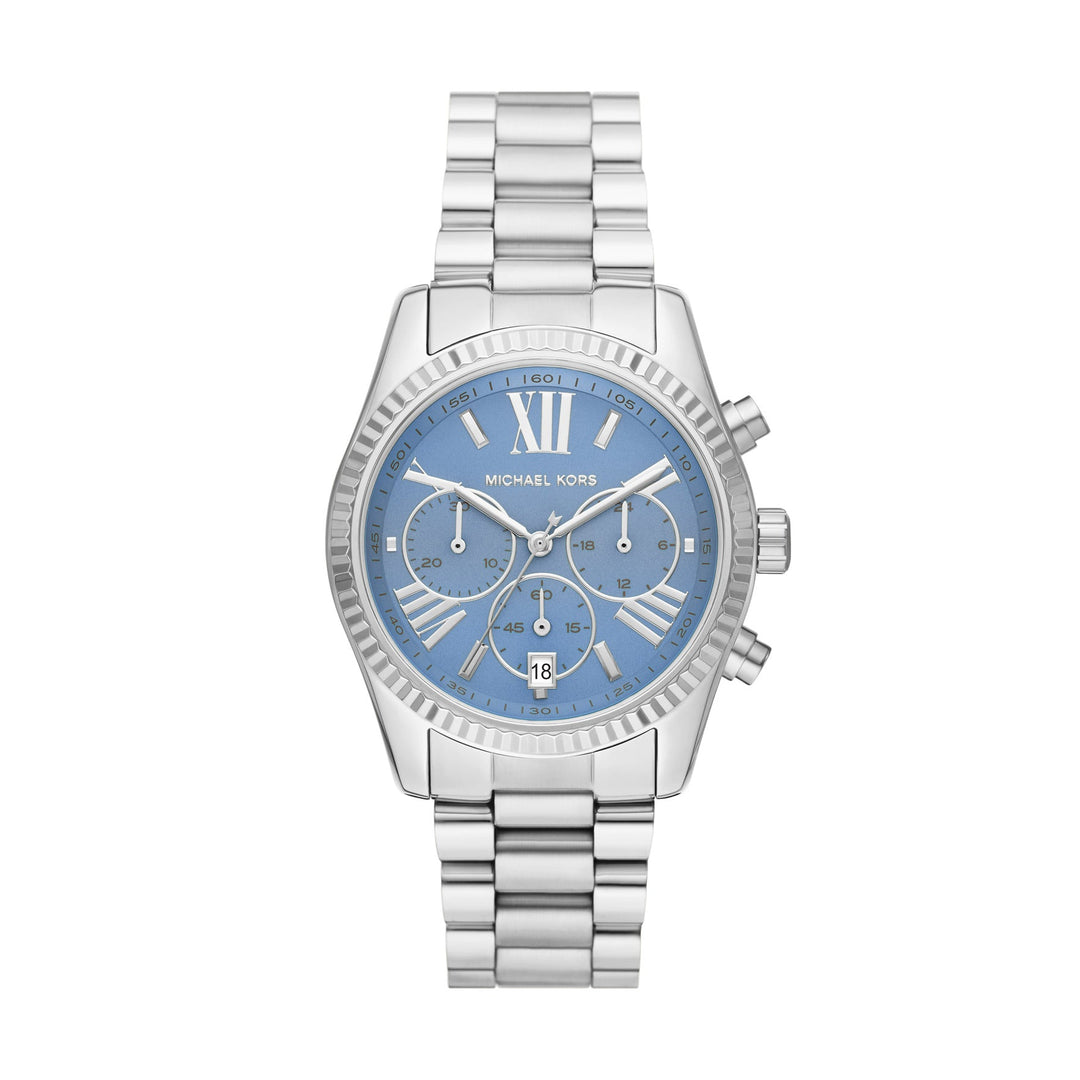 Michael Kors Lexington Chronograph Stainless Steel Women&