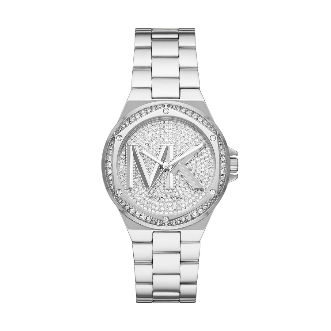 Michael Kors Lennox Three-Hand Stainless Steel Women&