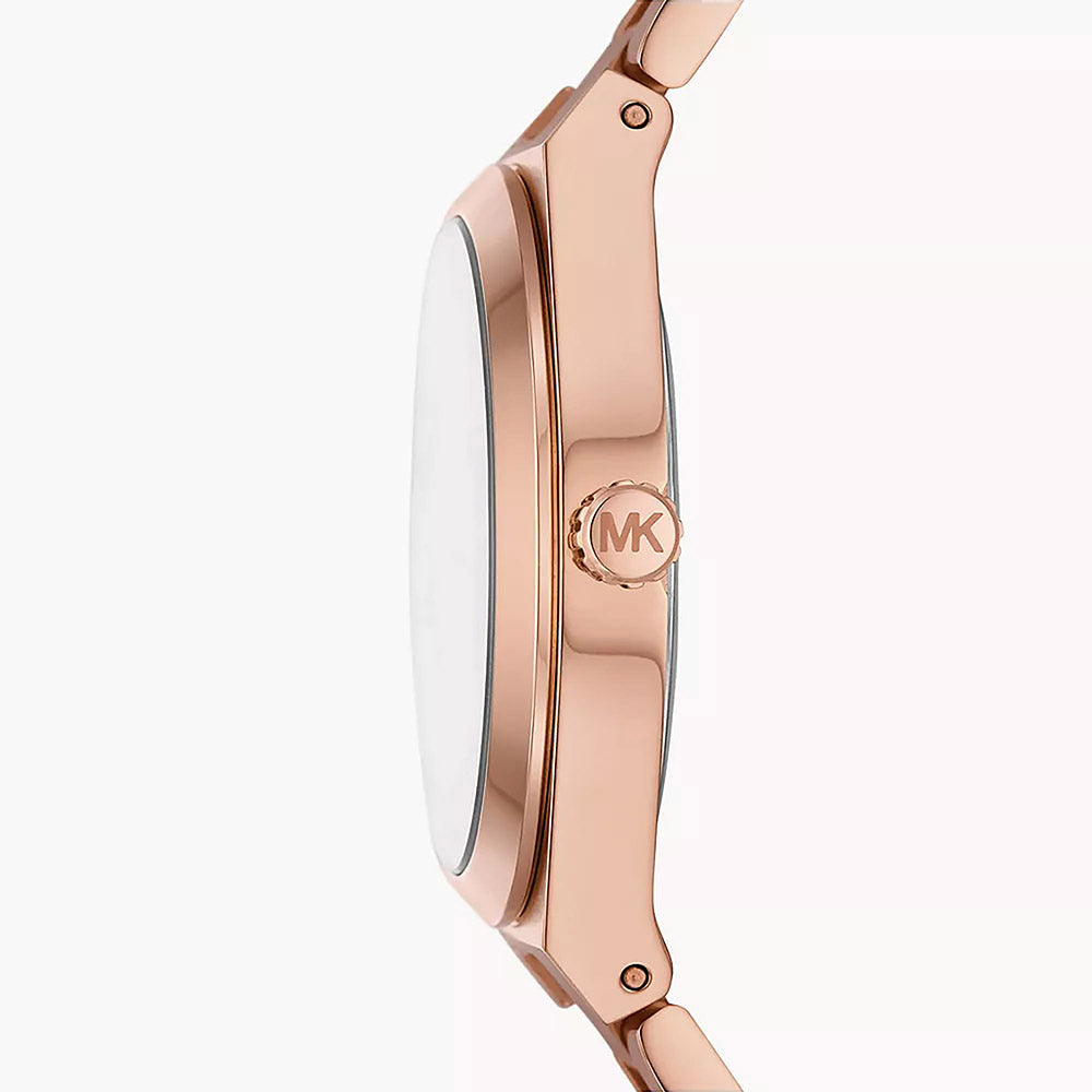 Michael Kors Lennox Rose Gold Stainless Steel Women&