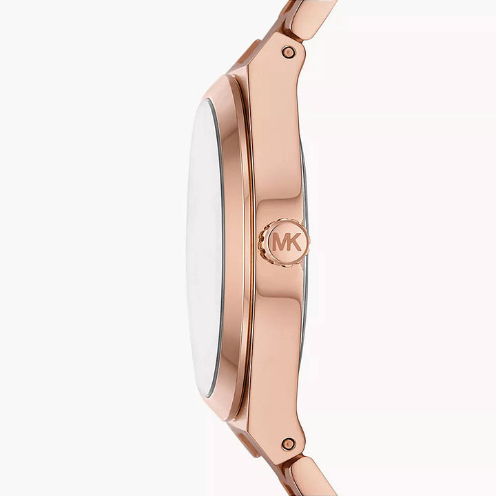 Michael Kors Lennox Rose Gold Stainless Steel Women&