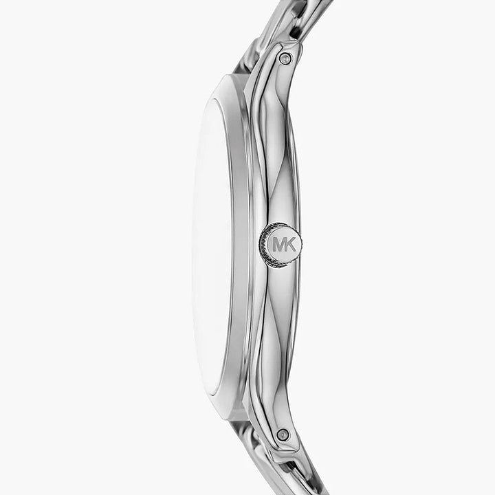 Michael Kors Runway Silver Stainless Steel Women&