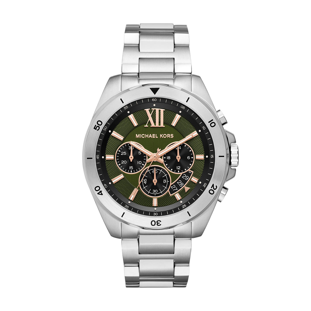 Michael Kors Brecken Chronograph Stainless Steel Men&