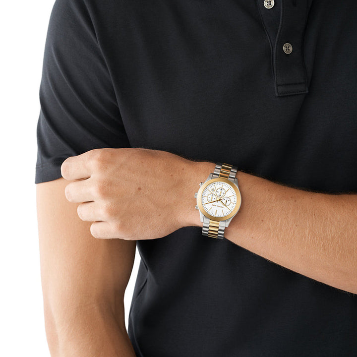 Michael Kors Slim Runway Silver Men&