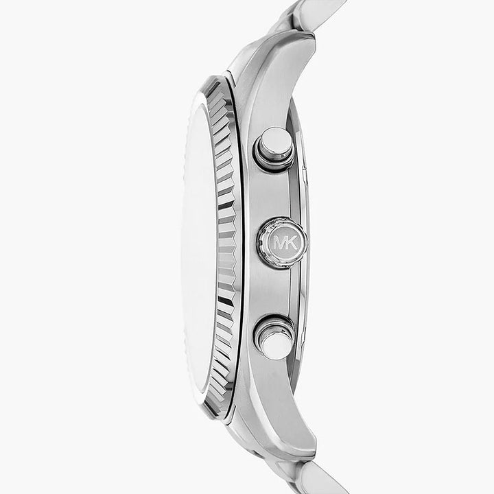 Michael Kors Lexington Silver Stainless Steel Men&