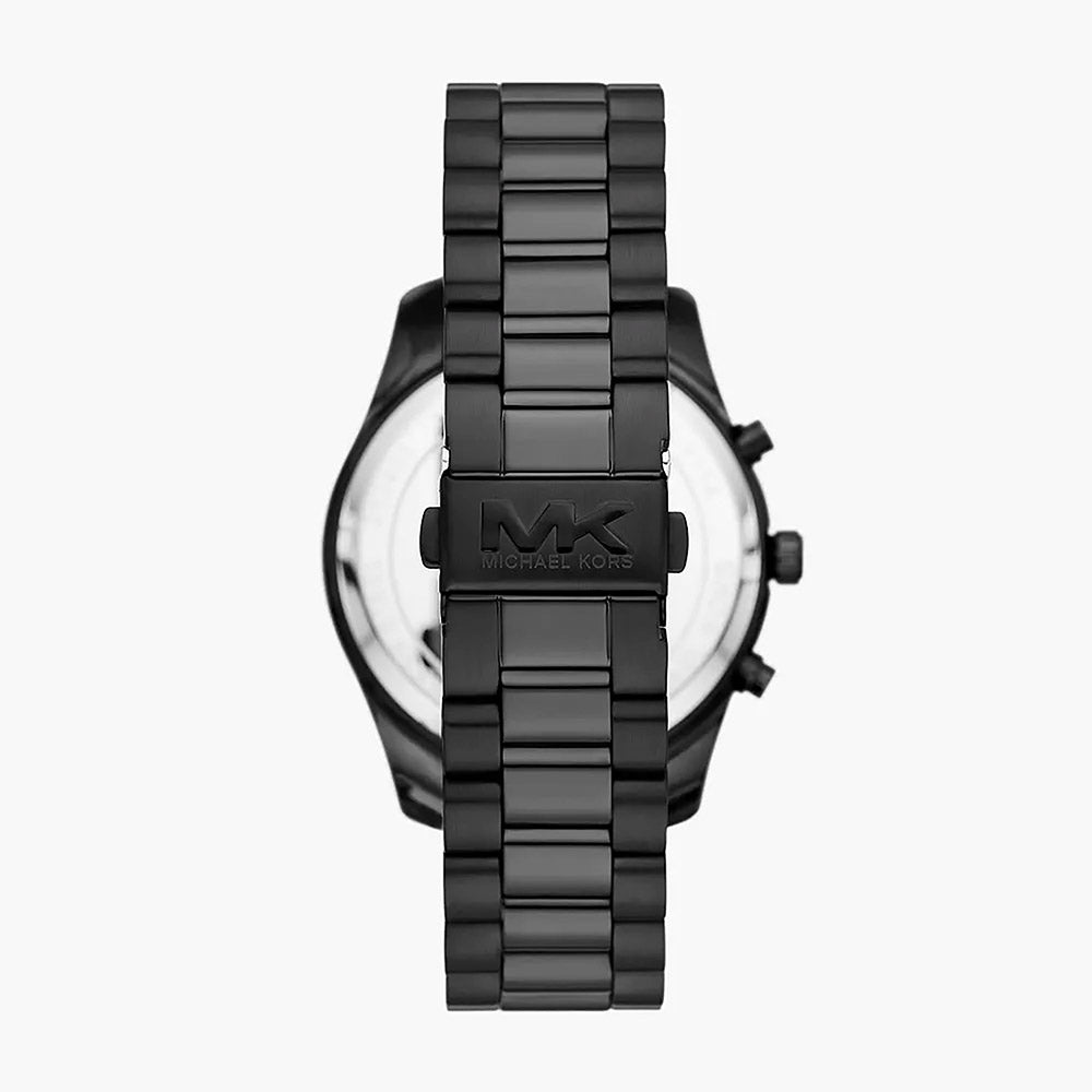 Michael Kors Lexington Black Stainless Steel Men&
