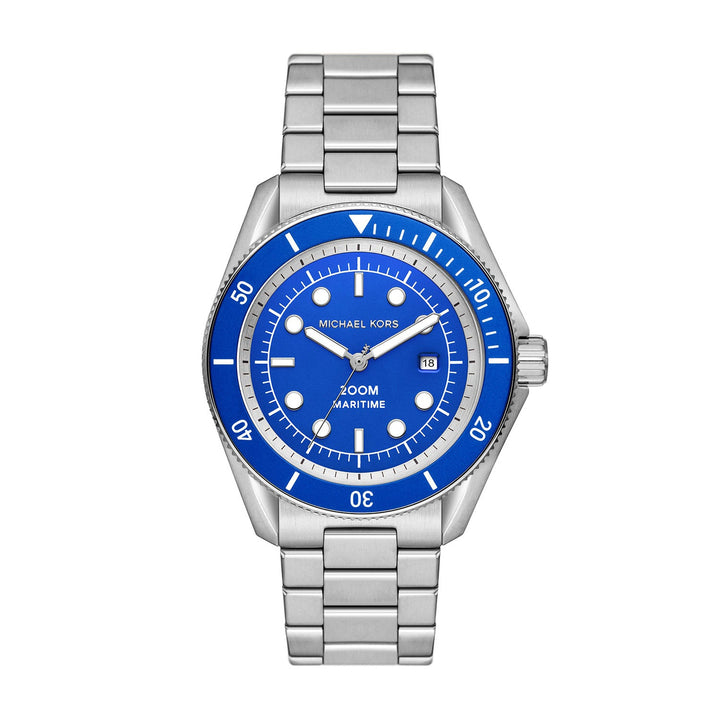 Michael Kors Maritime Silver Stainless Steel Men's Watch