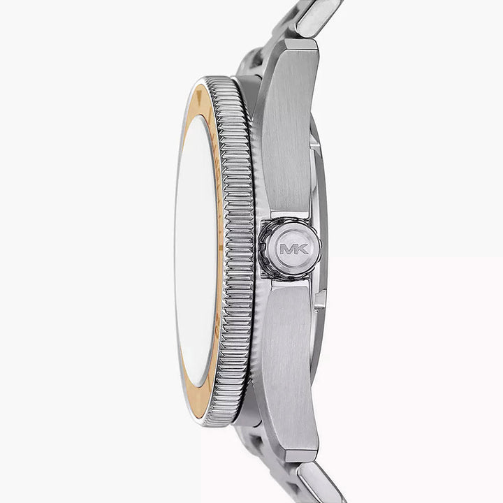 Michael Kors Maritime Silver Stainless Steel Men&