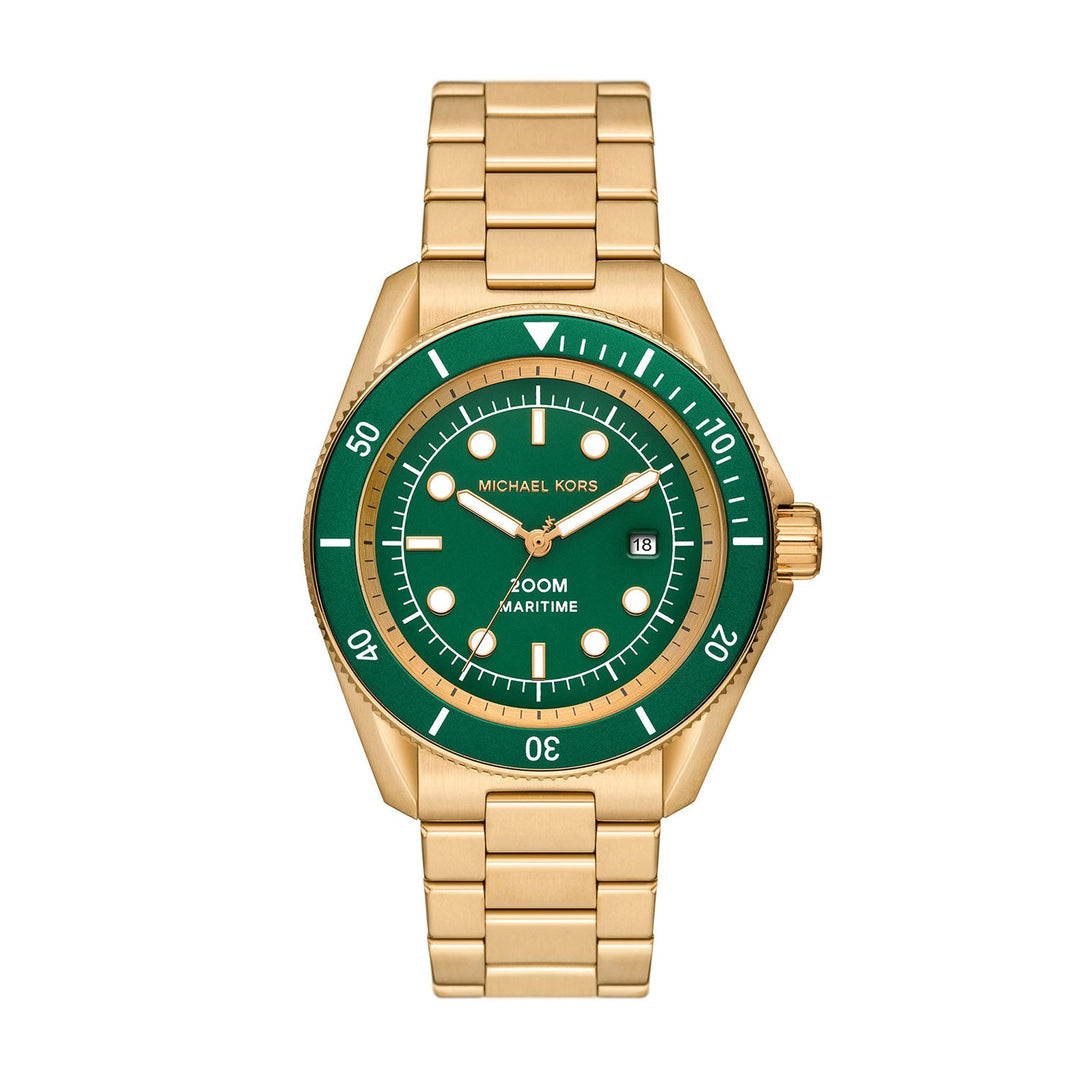 Michael Kors Maritime Gold Stainless Steel Men&