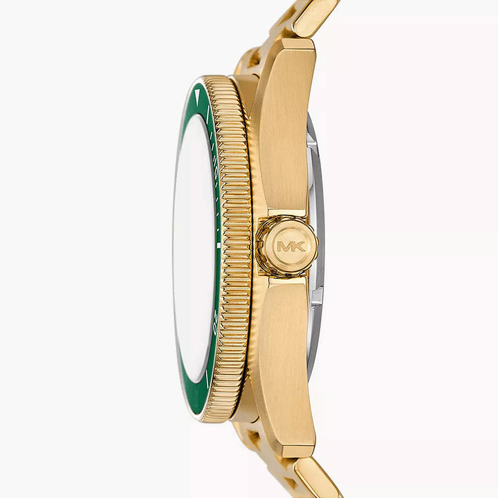 Michael Kors Maritime Gold Stainless Steel Men&
