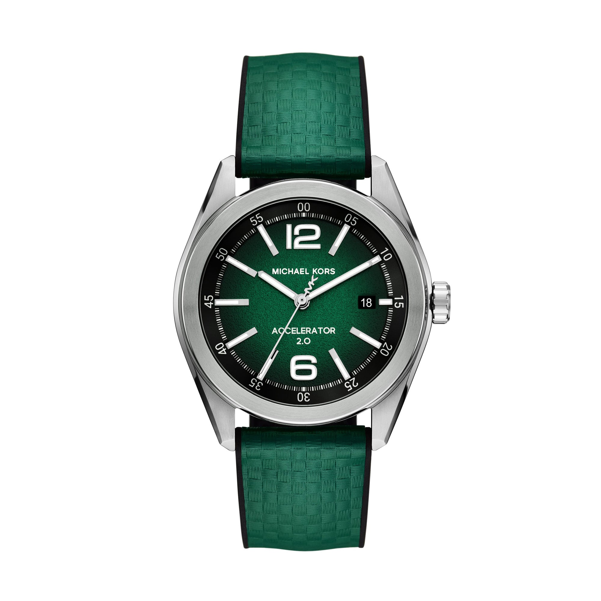 Michael Kors Mens Silver Fabric Men's Watch – Jacobs Jewels and Watches