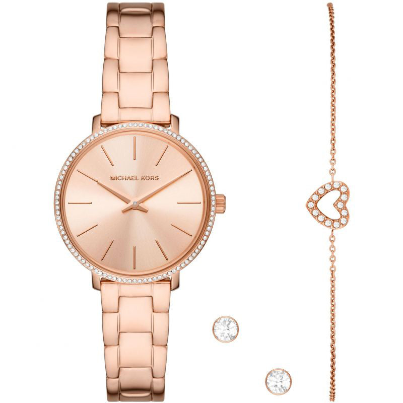 Michael Kors Pyper Rose Gold-Tone Men&