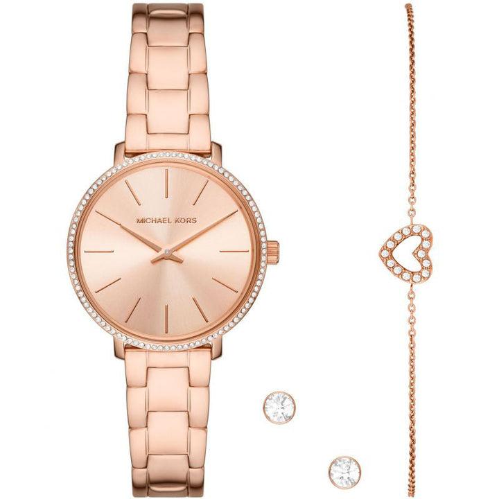 Michael Kors Pyper Rose Gold-Tone Men&