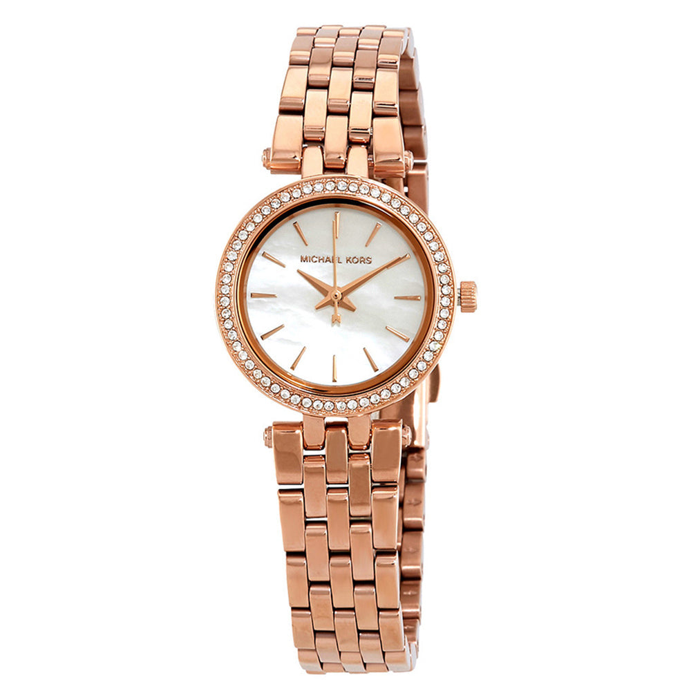 Michael Kors Mother of Pearl Analog Women&