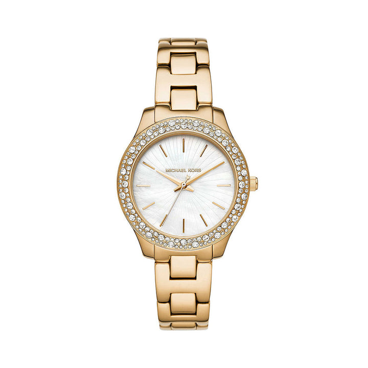 Michael Kors Mother of Pearl Analog Women&