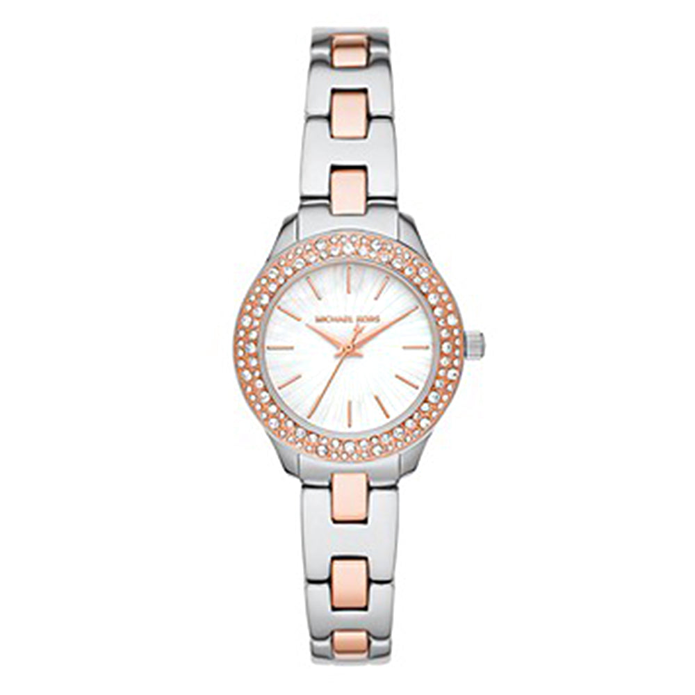 Michael Kors Mother of Pearl Analog Women&