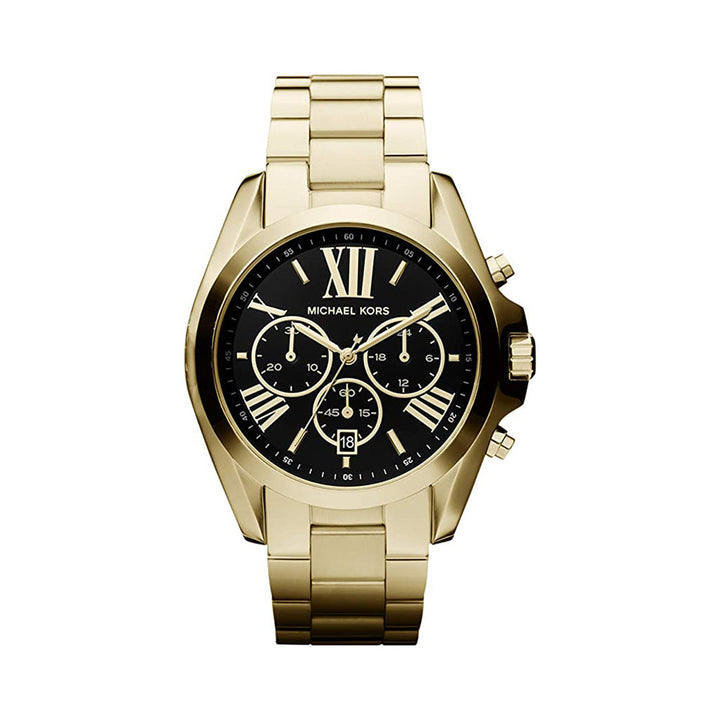 Michael Kors Analog Women's Watch Gold Plated Metal Bracelet - MK5739