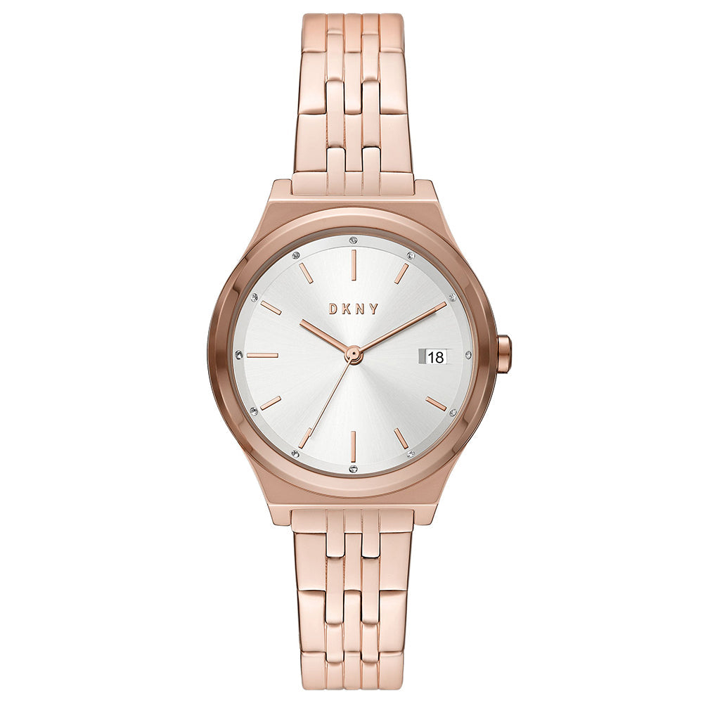 DKNY ANALOG WATCH 0 JWL GP METAL BRCLT