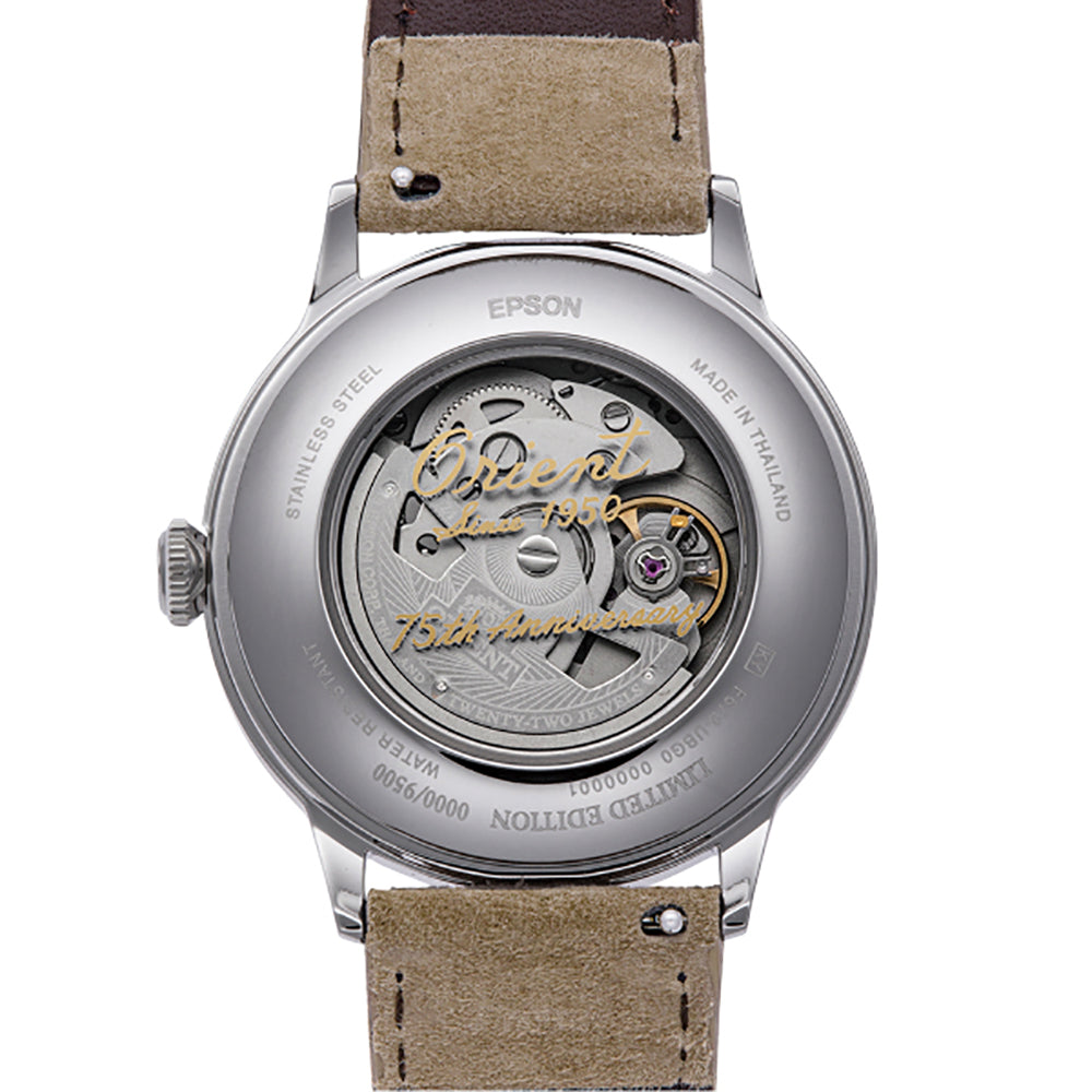 ORIENT CLASSIC BAMBINO 40 75TH ANNIVERSARY L.EDITION AUTOMATIC GENTS WATCH