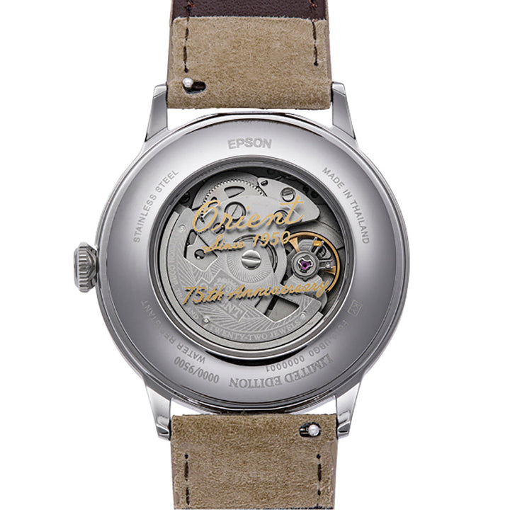ORIENT CLASSIC BAMBINO 40 75TH ANNIVERSARY L.EDITION AUTOMATIC GENTS WATCH