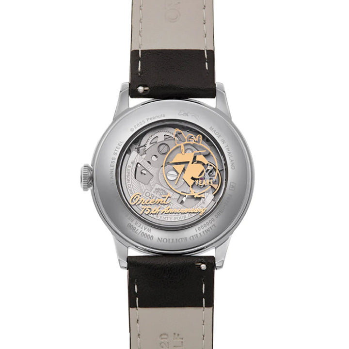 ORIENT CLASSIC BAMBINO 38 75TH ANNIVERSARY PEANUTS EDITION AUTOMATIC GENTS WATCH
