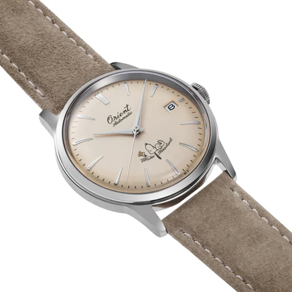 ORIENT CLASSIC BAMBINO 38 75TH ANNIVERSARY PEANUTS EDITION AUTOMATIC GENTS WATCH