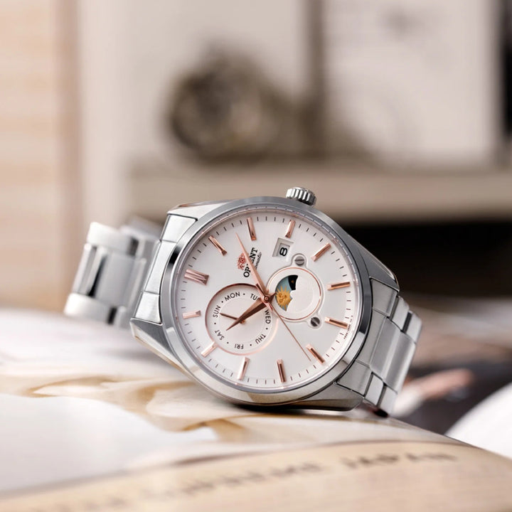 Orient Contemporary Stretto Sun &amp; Moon Automatic Gents Watch