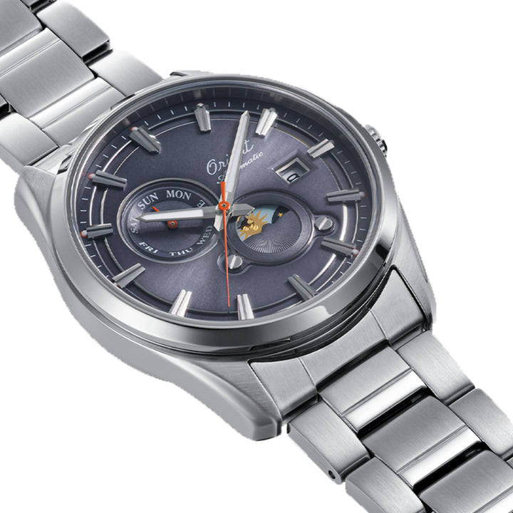 Orient Contemporary Stretto Sun &amp; Moon 75th Anniversary Limited Edition Automatic Gents Watch