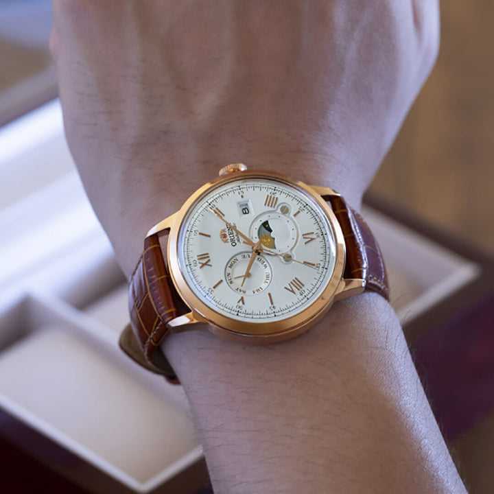 ORIENT CLASSIC SUN &amp; MOON AUTOMATIC GENTS WATCH
