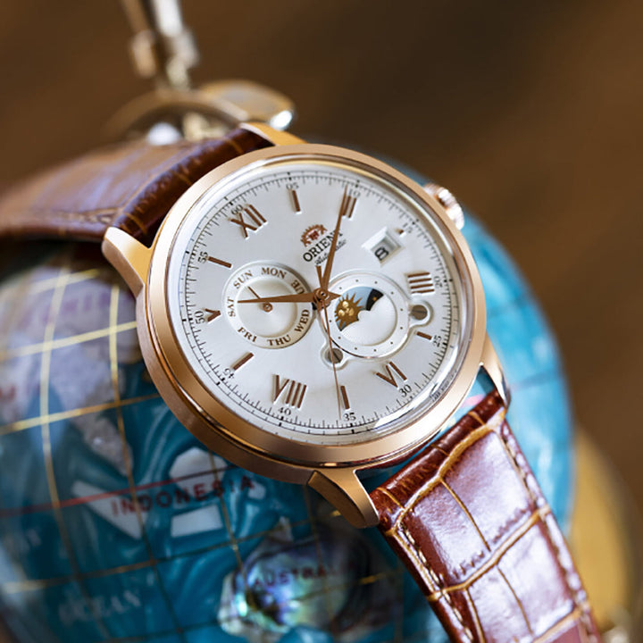 ORIENT CLASSIC SUN &amp; MOON AUTOMATIC GENTS WATCH