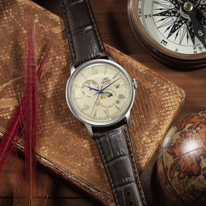 ORIENT CLASSIC SUN &amp; MOON AUTOMATIC GENTS WATCH