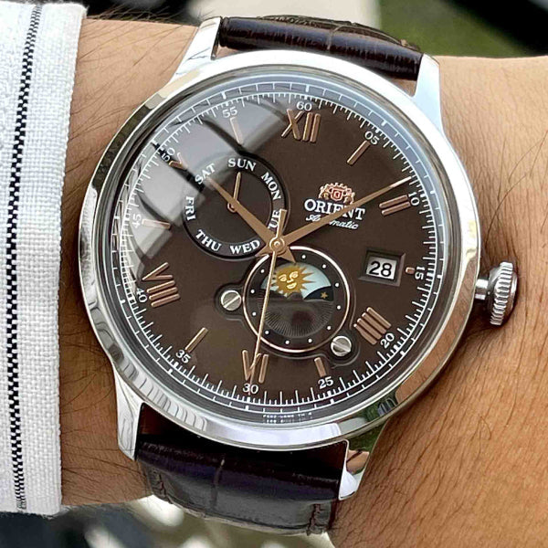 Orient Classic Sun &amp; Moon Automatic Gents Watch