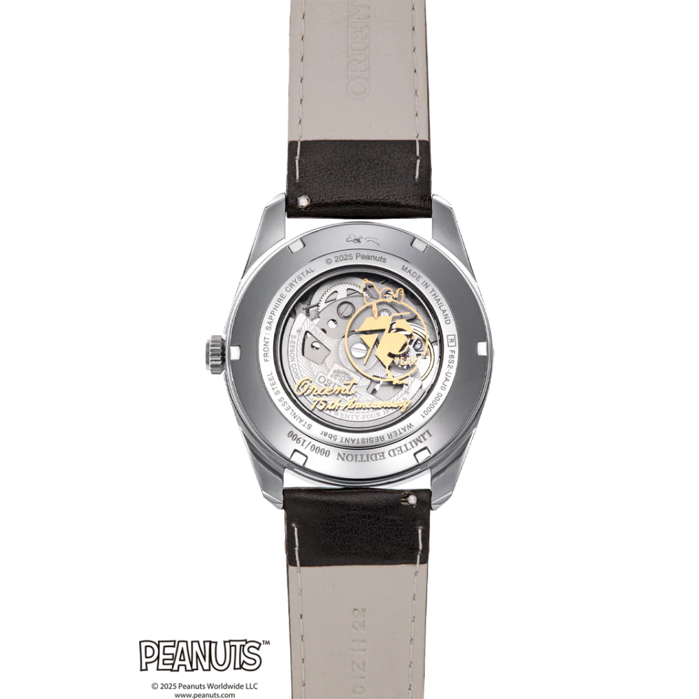 Orient Contemporary X Peanuts 75th Anniversary Open-Heart Limited Edition Watch