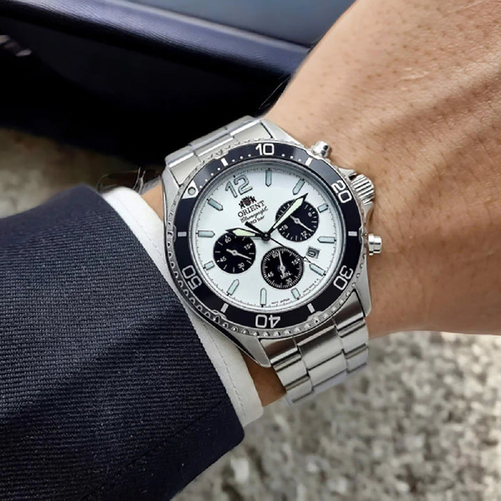 ORIENT SPORTS MAKO CHRONO SOLAR GENTS WATCH
