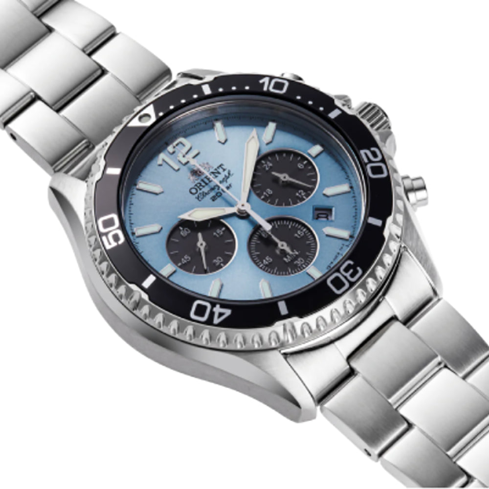 ORIENT SPORTS MAKO CHRONO SOLAR GENTS WATCH