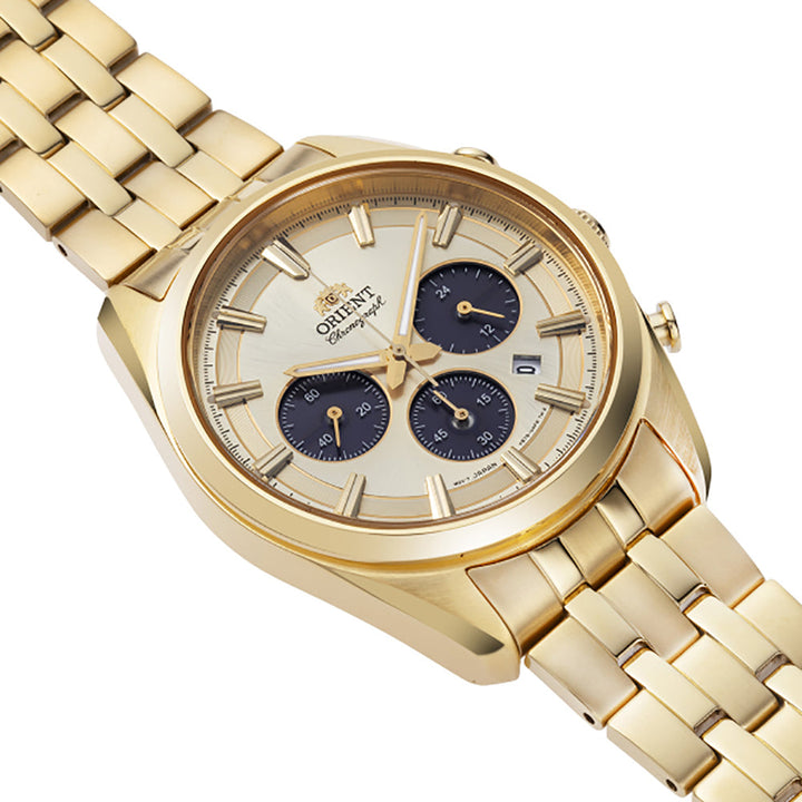 ORIENT CONTEMPORARY SOLAR CHRONO GENTS WATCH