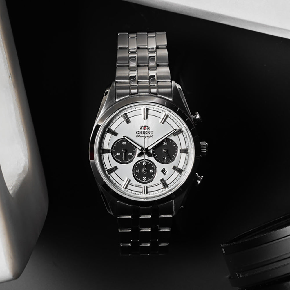 ORIENT CONTEMPORARY SOLAR CHRONO GENTS WATCH